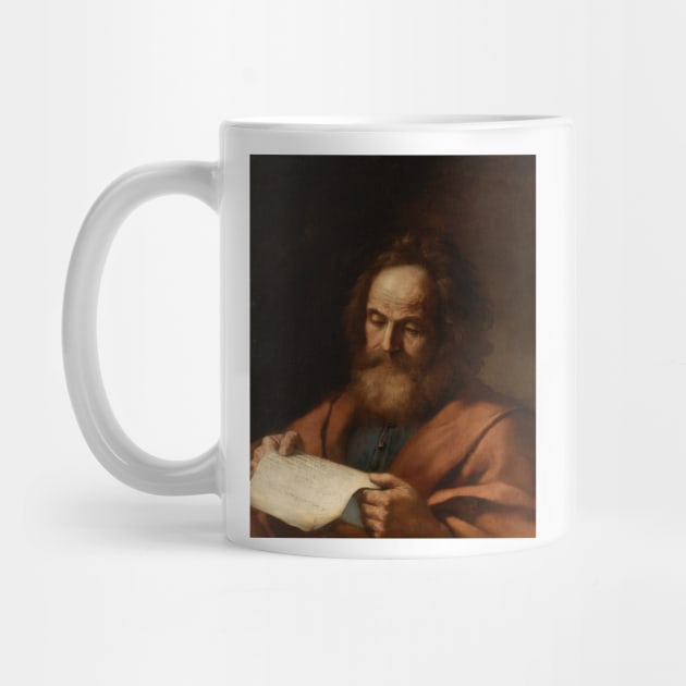 Saint Luke by Guercino by Classic Art Stall